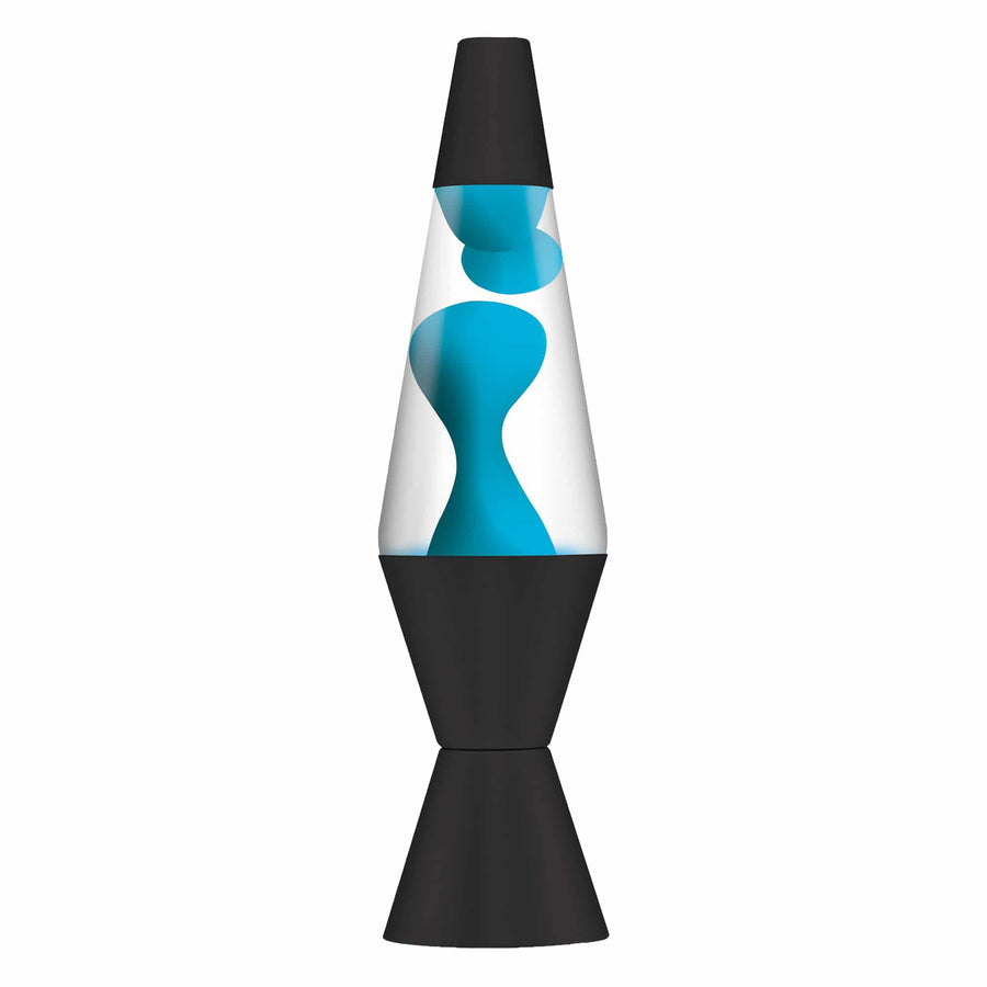 14.5″ LAVA LAMP NEON – BLUE/CLEAR/BLACK K6
