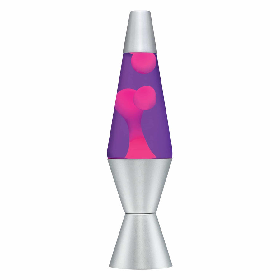 14.5” LAVA LAMP – PINK/PURPLE/SILVER O7
