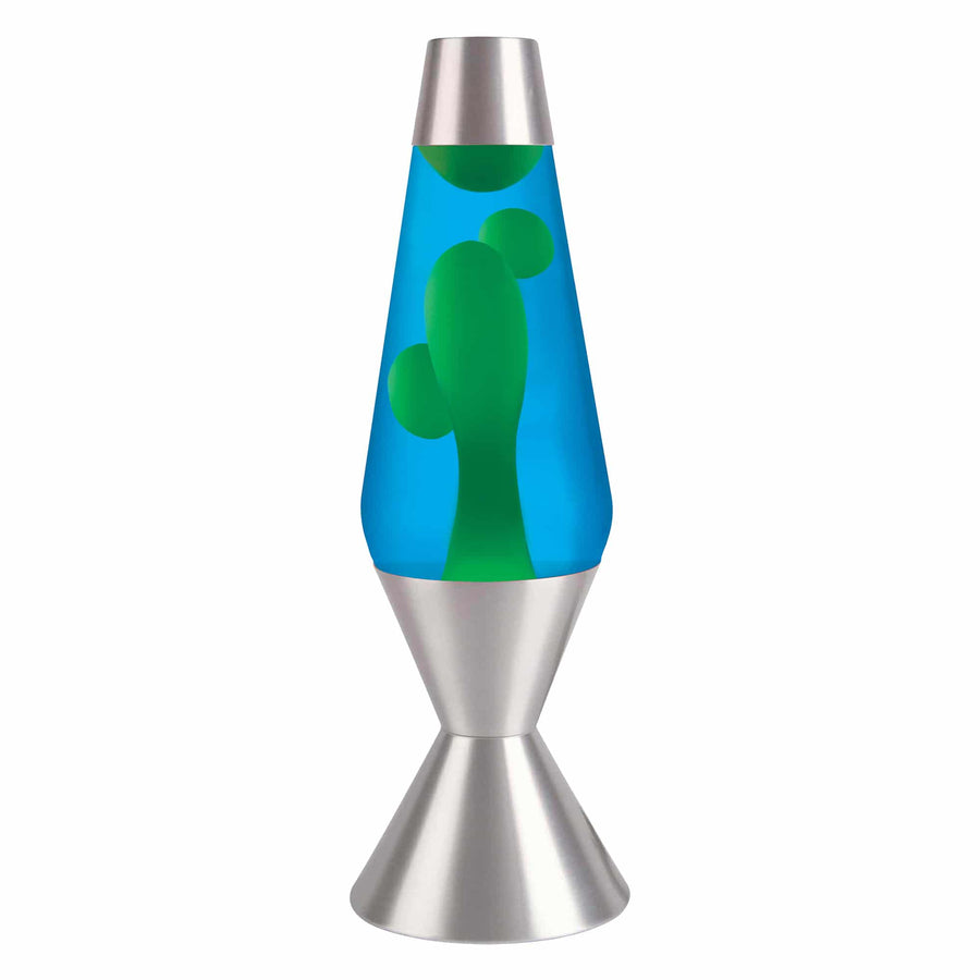 16.3″ LAVA LAMP – YELLOW/BLUE/SILVER L3