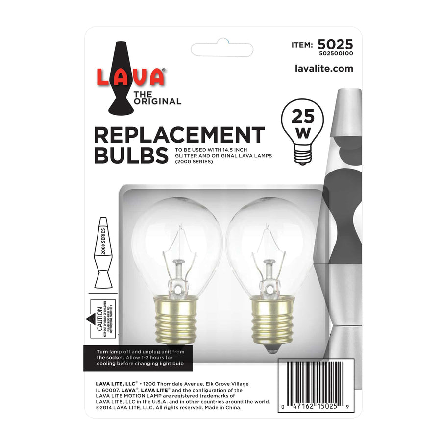 25W LAVA LAMP LIGHT BULB W/TRAY D9